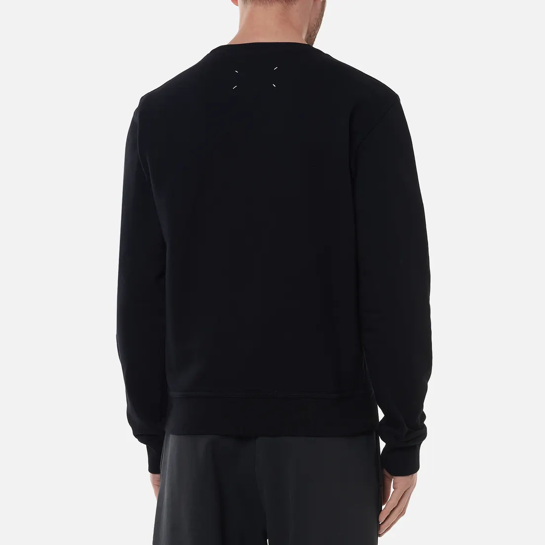 Maison Margiela Мужская толстовка Upside Down Logo Embroidered