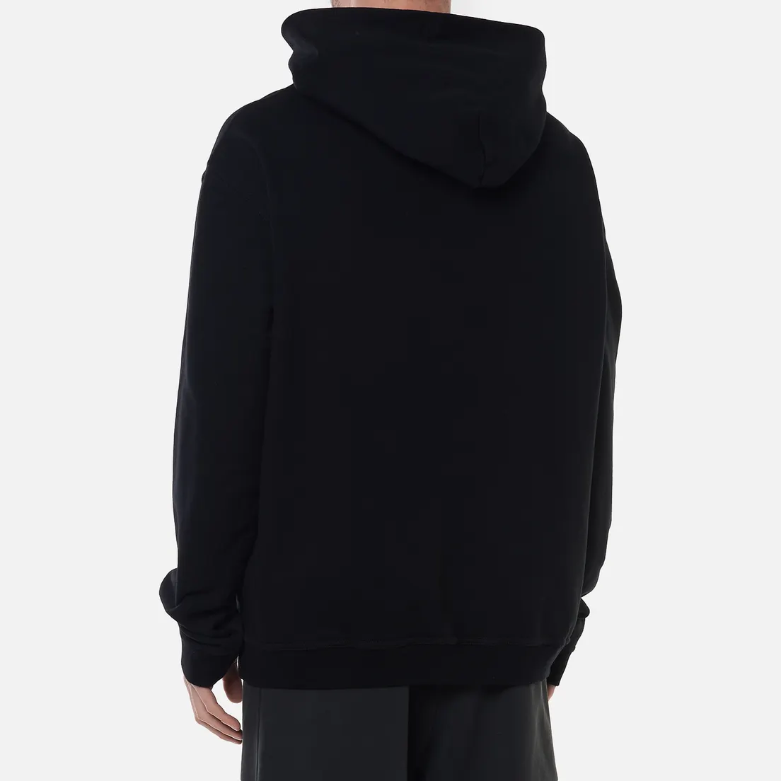 Maison Margiela Мужская толстовка Upside Down Logo Embroidered Hoodie