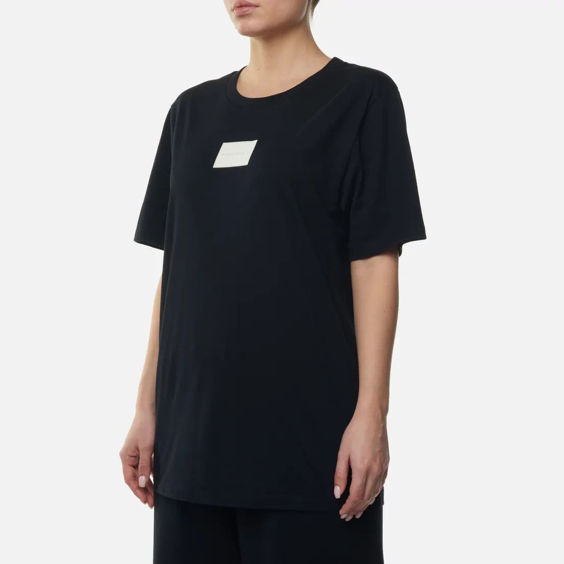 Maison Margiela MM6 Женская футболка Logo Patch
