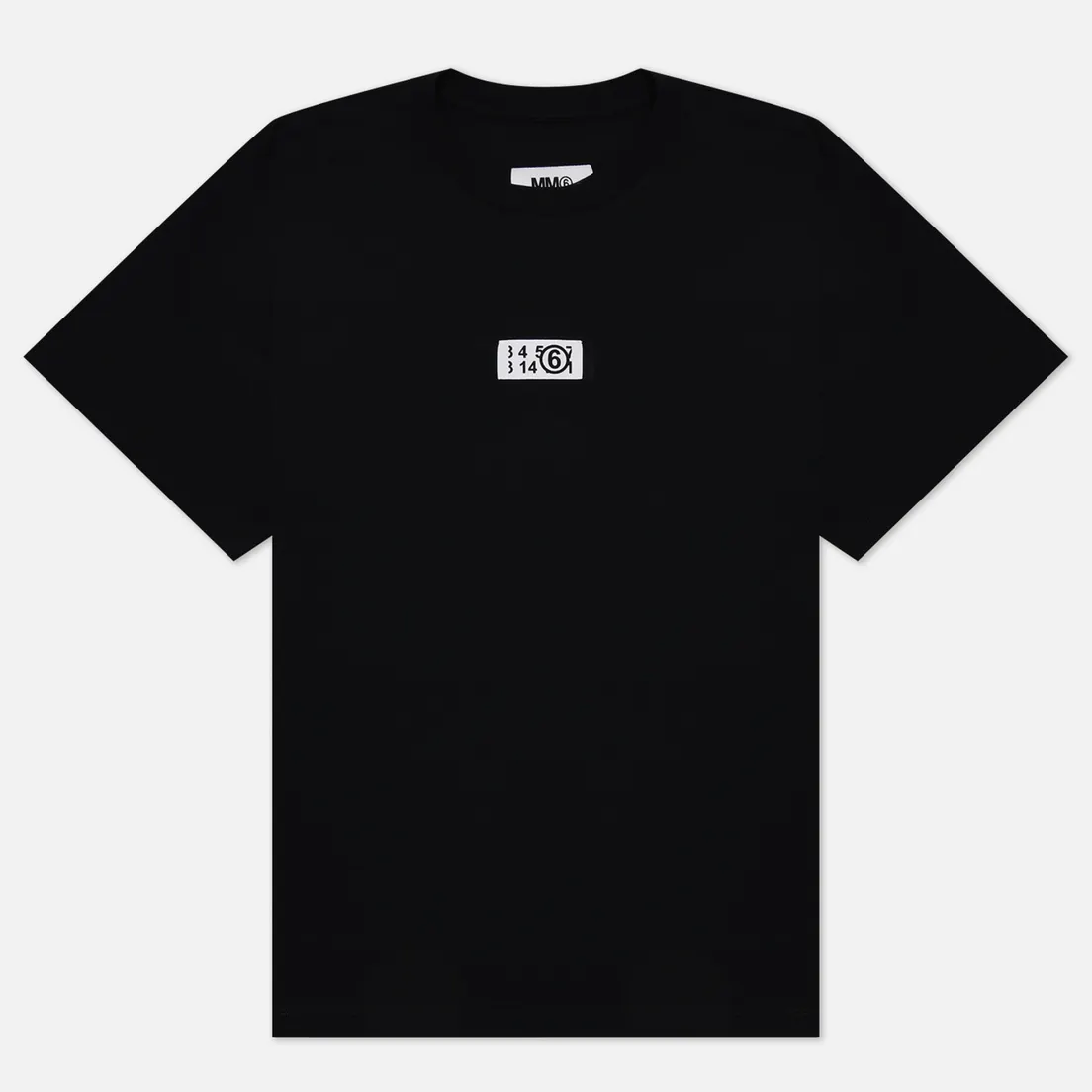 Maison Margiela MM6 Мужская футболка Zoom Logo Oversized