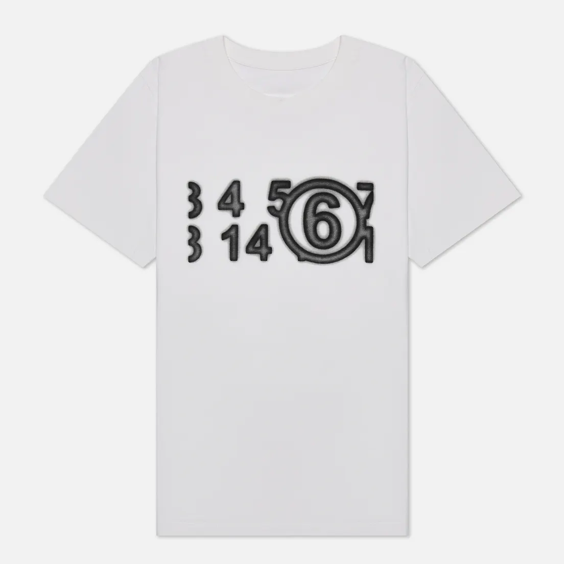 Maison Margiela MM6 Женская футболка Big Logo Oversized