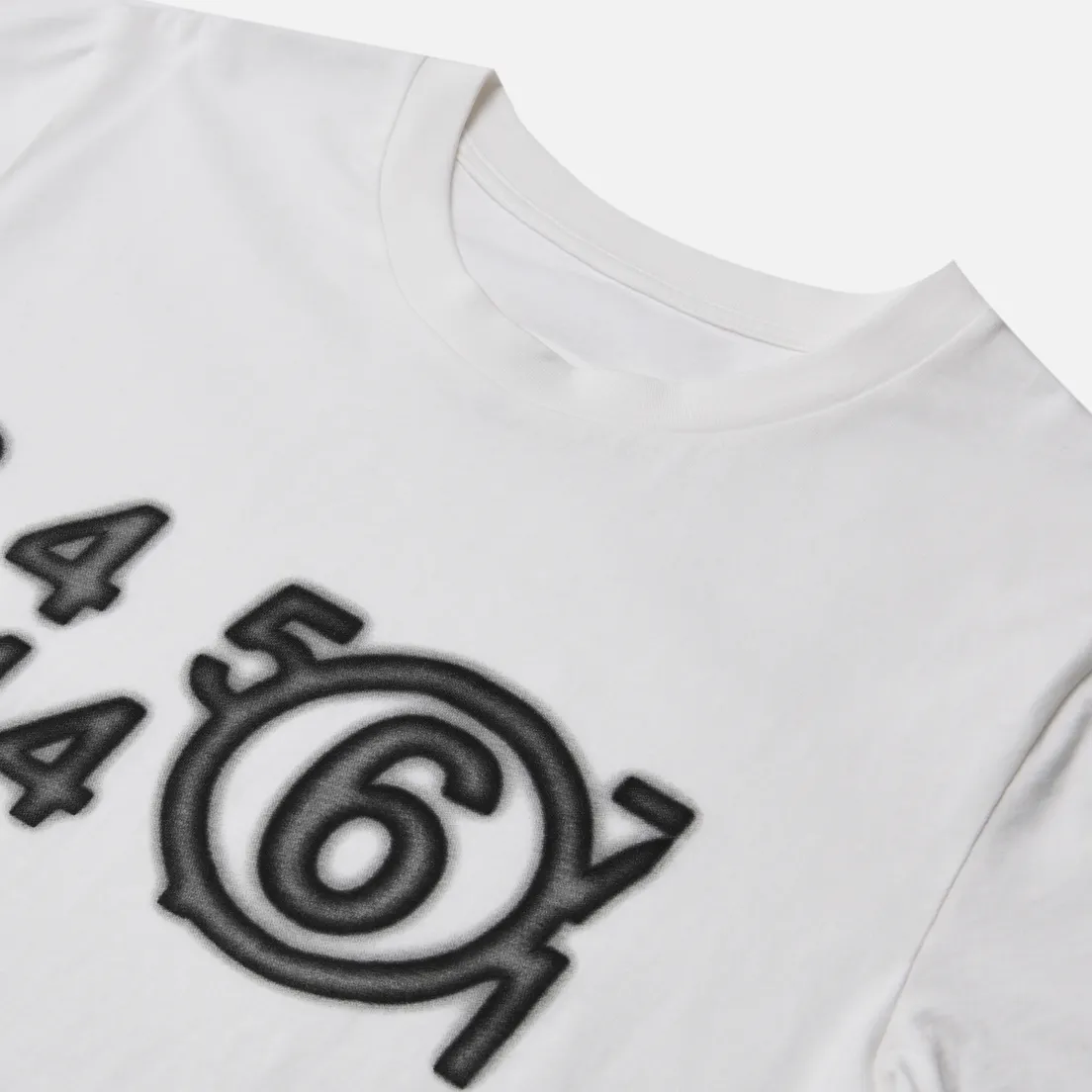 Maison Margiela MM6 Женская футболка Big Logo Oversized