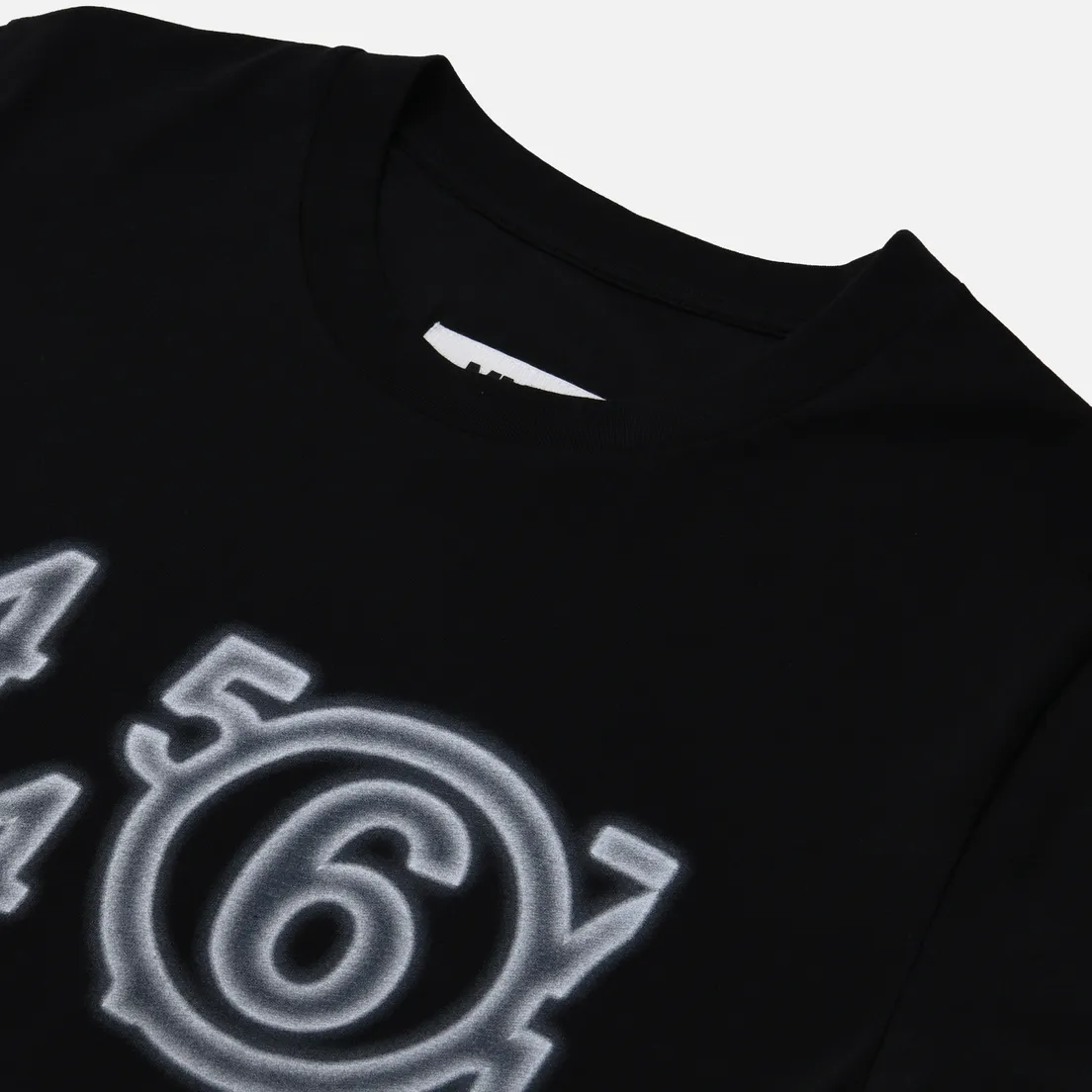 Maison Margiela MM6 Женская футболка Big Logo Oversized