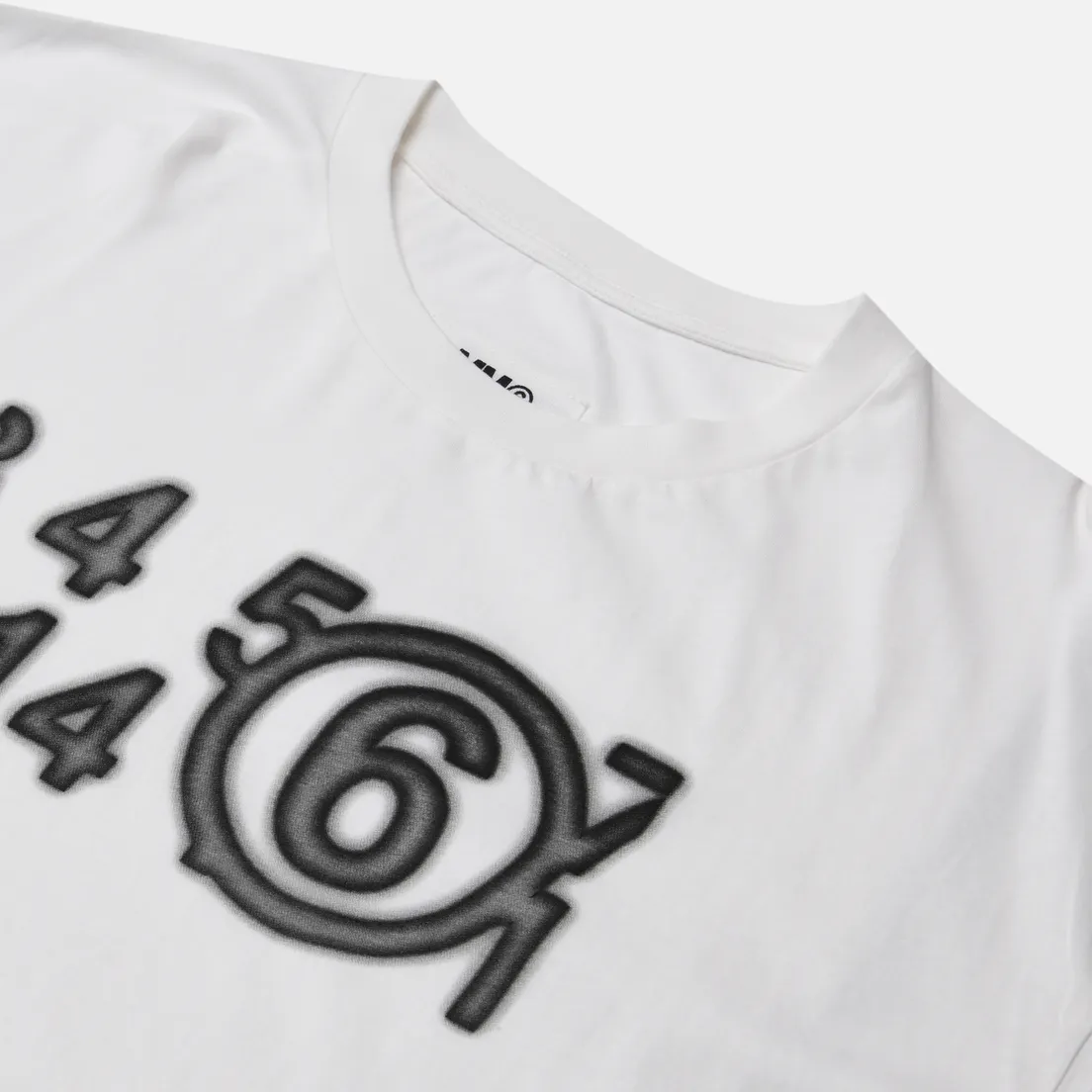 Maison Margiela MM6 Мужской лонгслив Big Logo Oversized