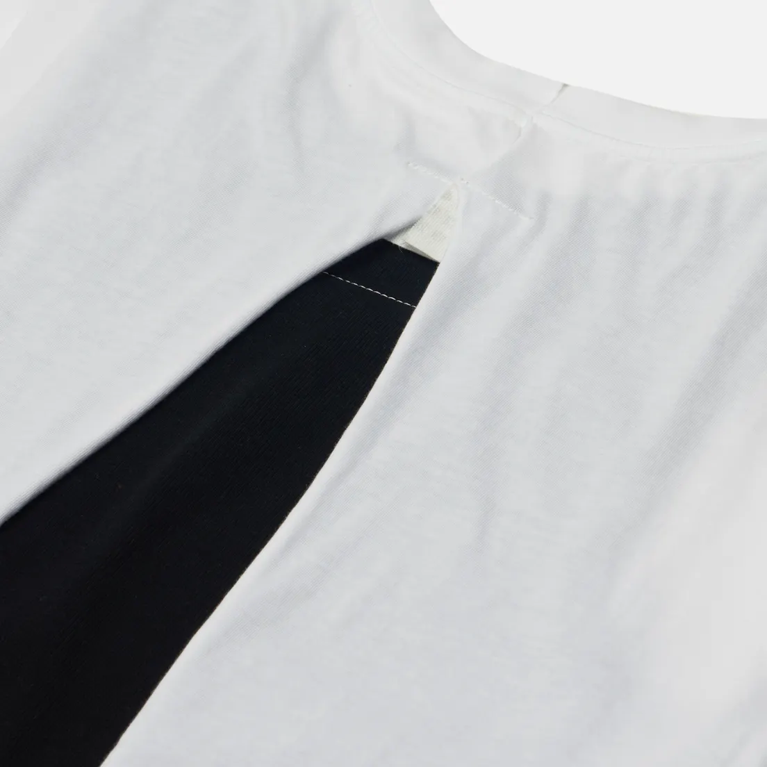 Maison Margiela MM6 Женская футболка Back Panelled Crew Neck