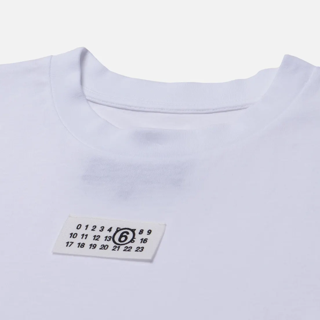 Maison Margiela MM6 Женская футболка Chevron Numerical Logo