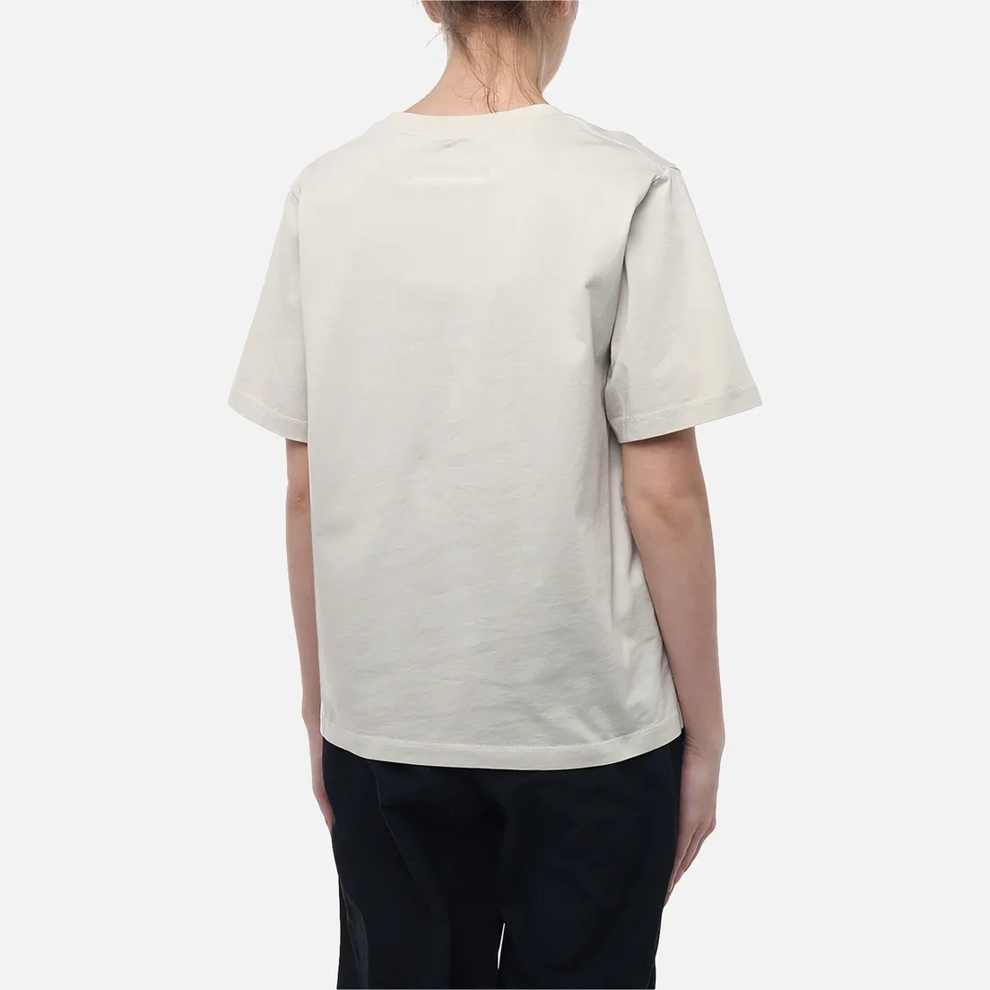 Maison Margiela MM6 Женская футболка Care Label Print