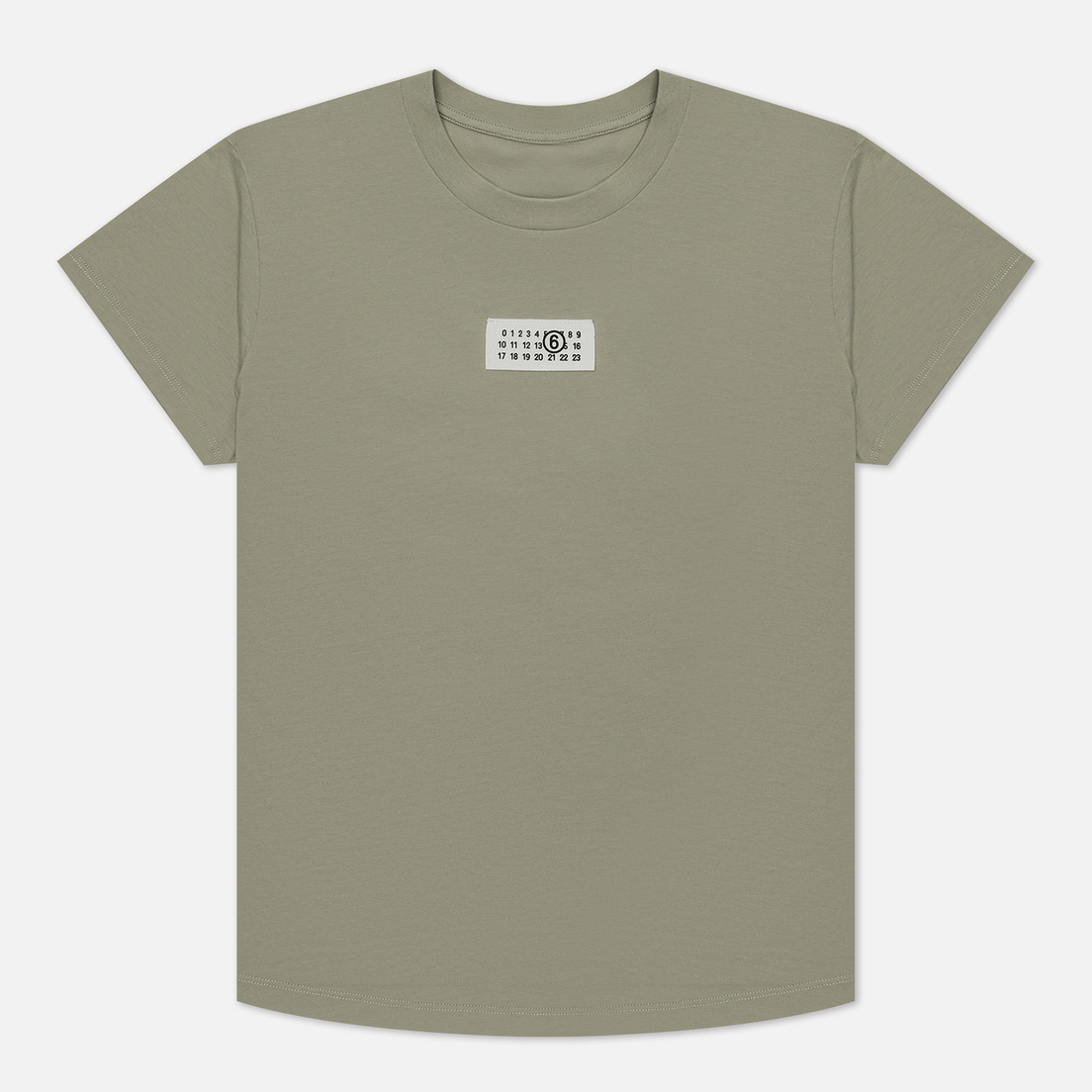 Maison Margiela MM6 Женская футболка Birka Logo Numbers