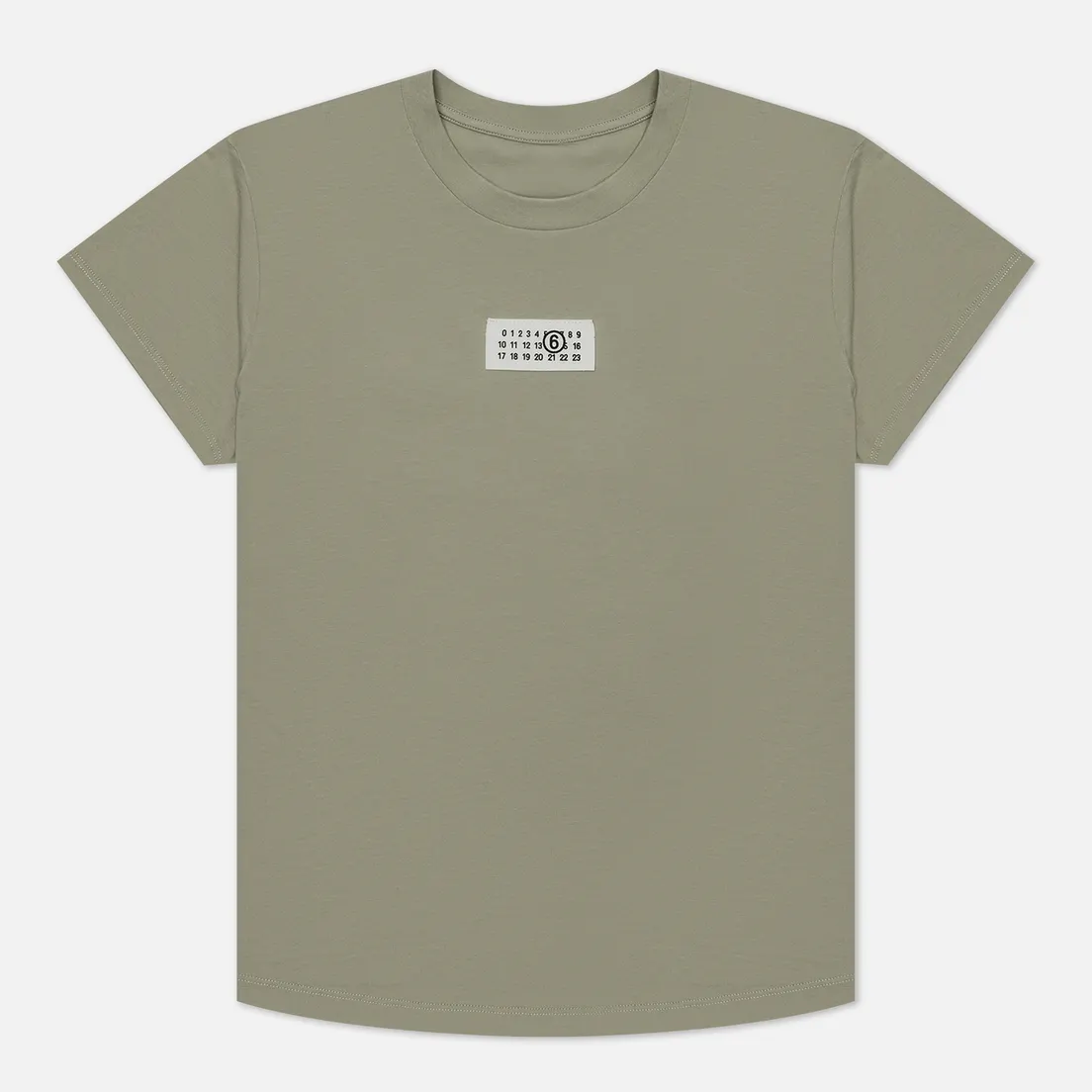 Maison Margiela MM6 Женская футболка Birka Logo Numbers
