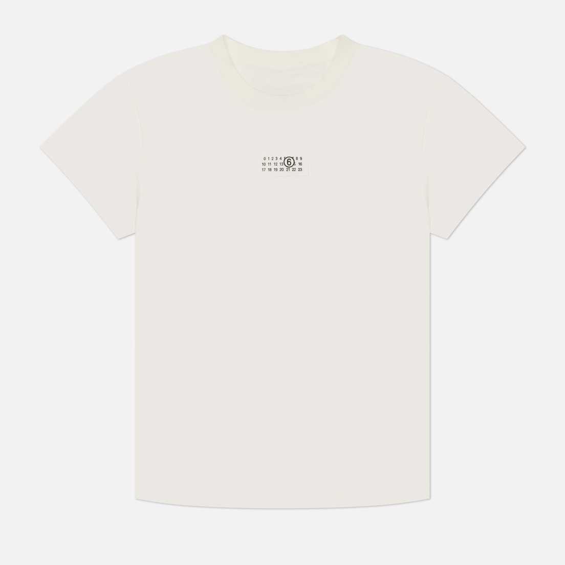 Maison Margiela MM6 Женская футболка Numeric Cotton