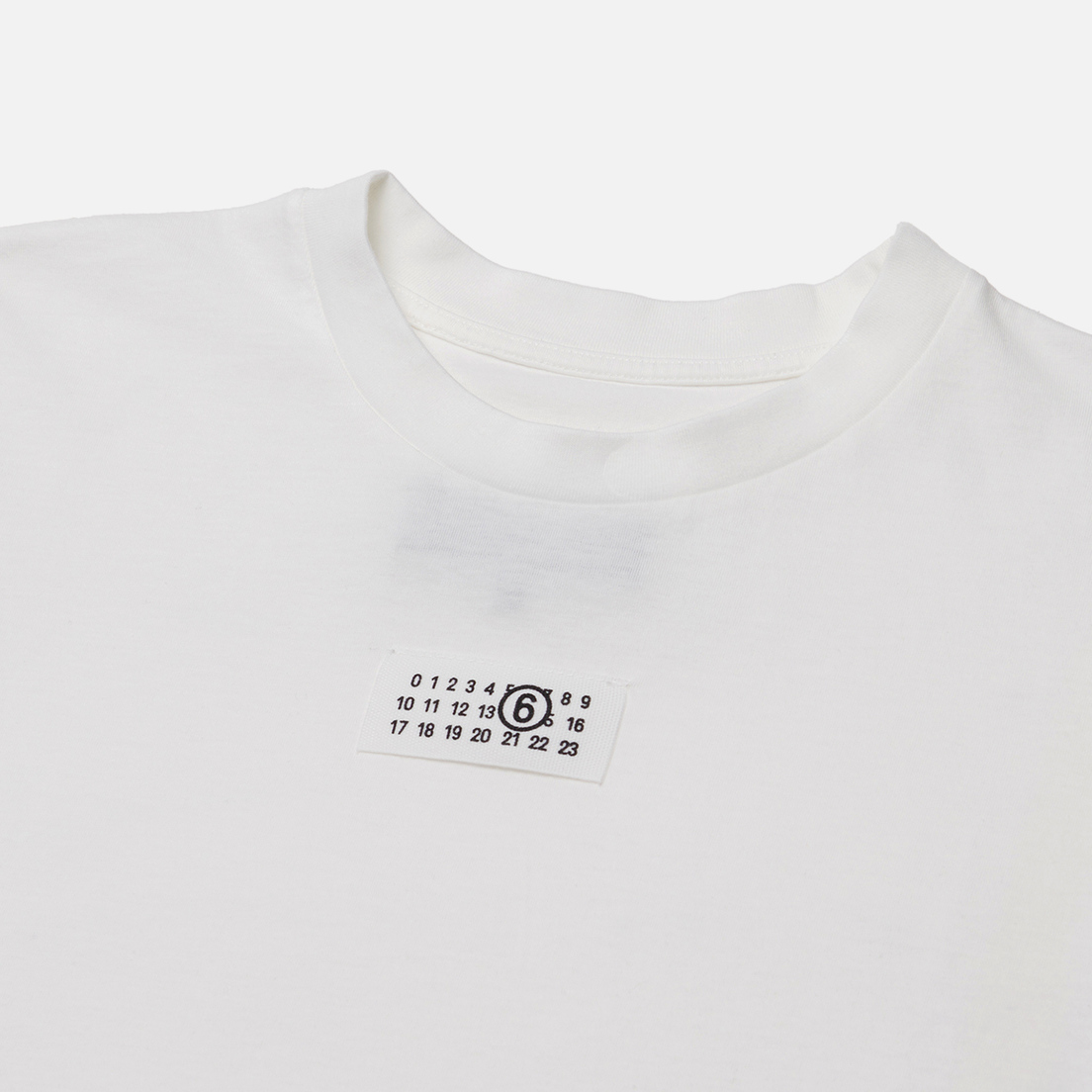 Maison Margiela MM6 Женская футболка Birka Logo Numbers