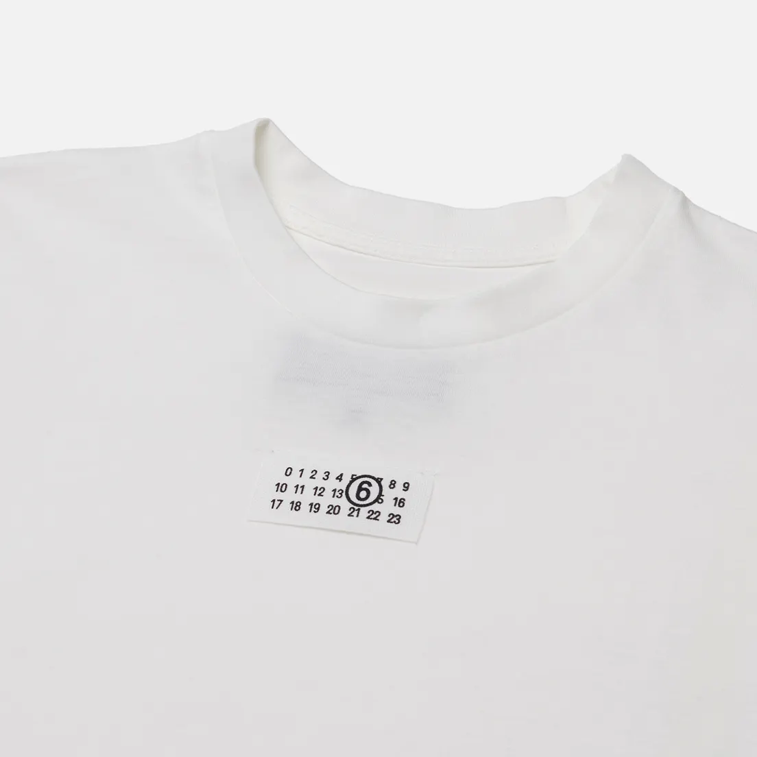 Maison Margiela MM6 Женская футболка Birka Logo Numbers