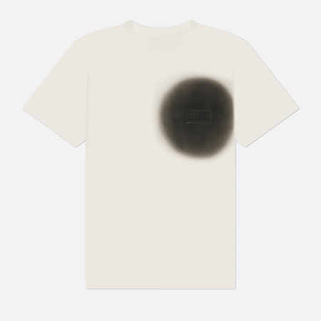 Женская футболка Maison Margiela MM6 Spray Paint, цвет белый, размер L