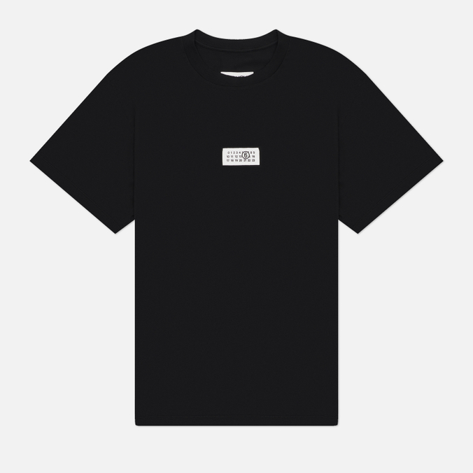 Женская футболка Maison Margiela MM6 Logo Patch Crewneck