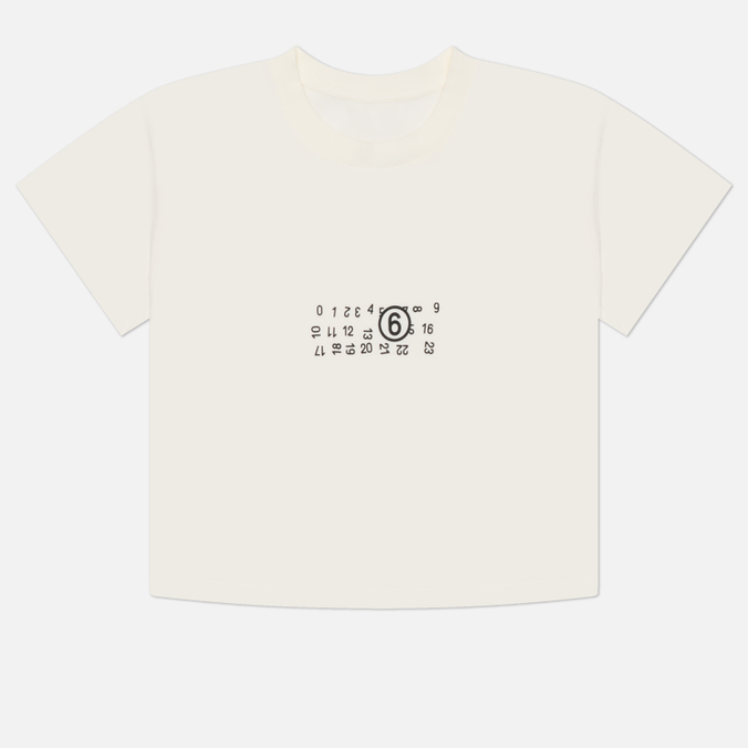 Женская футболка Maison Margiela MM6 Flipped Print Overdyed
