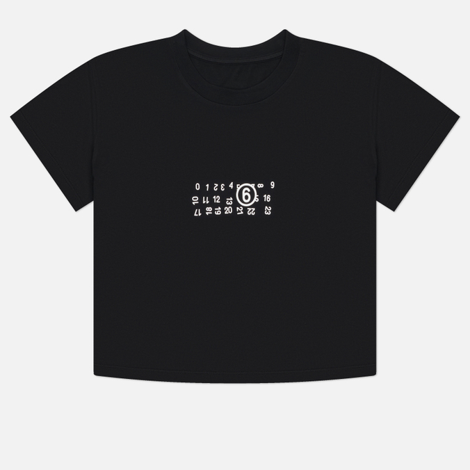 Женская футболка Maison Margiela MM6 Flipped Print Overdyed