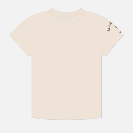 Женская футболка Maison Margiela MM6 Mannequin Print, цвет бежевый, размер S
