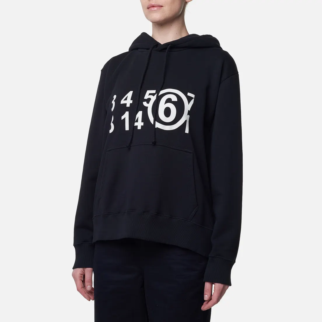 Maison Margiela MM6 Женская толстовка Big Logo Hoodie