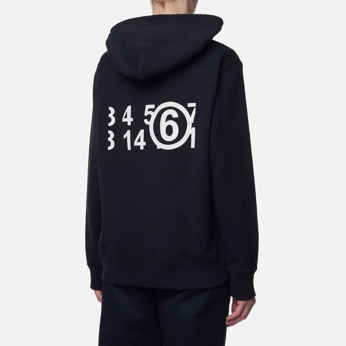 Maison Margiela MM6 Женская толстовка Big Logo Hoodie