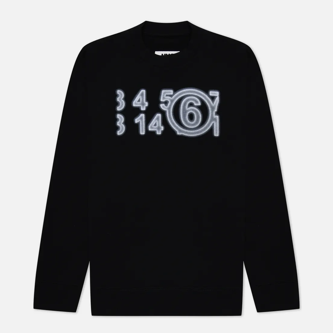 Maison Margiela MM6 Мужская толстовка Big Logo Crew Neck