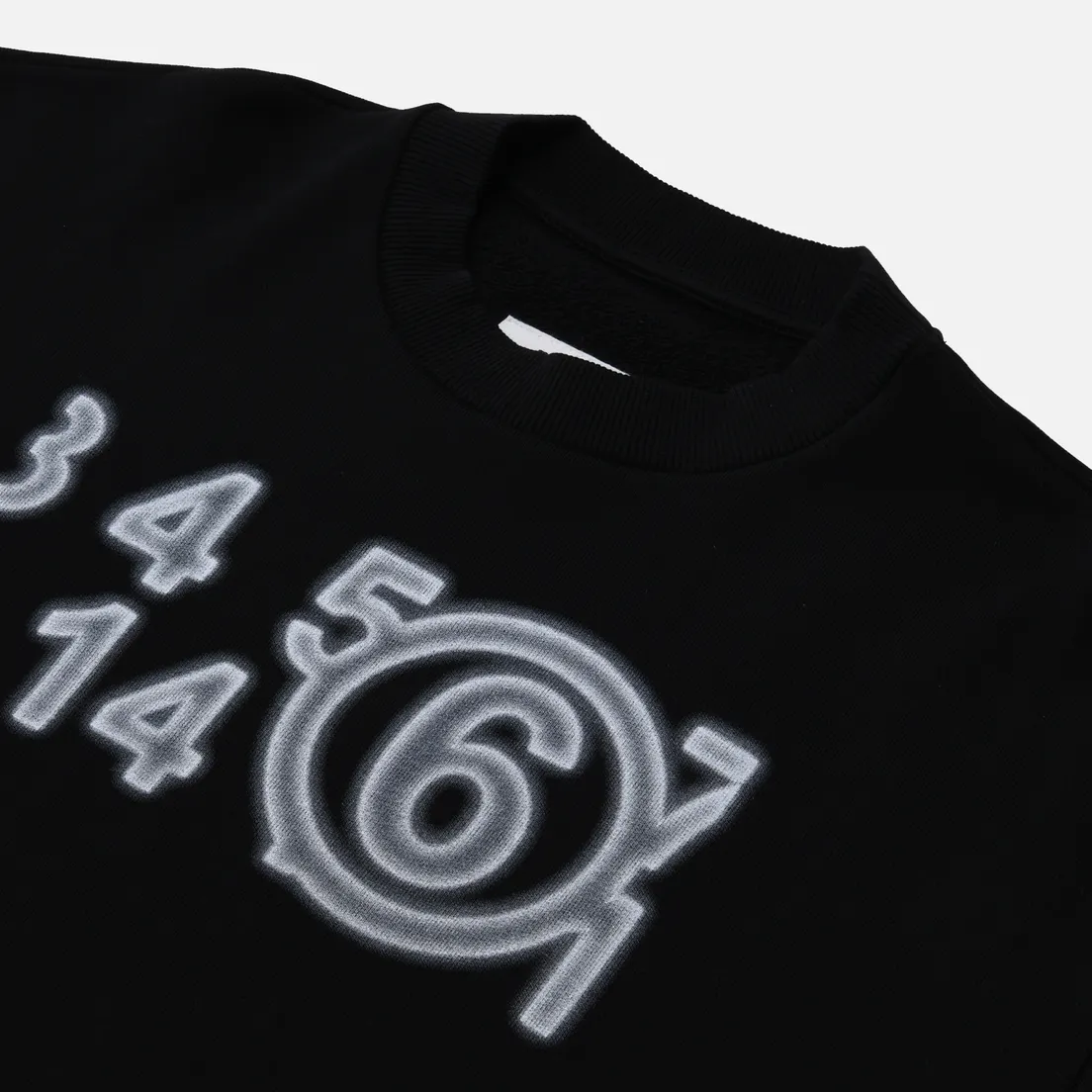 Maison Margiela MM6 Мужская толстовка Big Logo Crew Neck