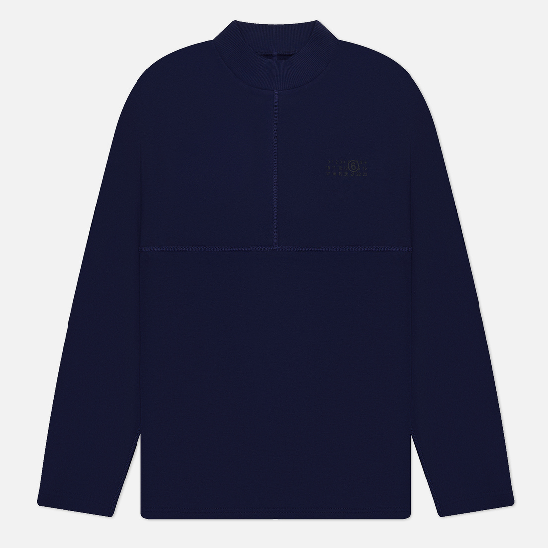 Maison Margiela MM6 Мужская толстовка Logo Print High Neck