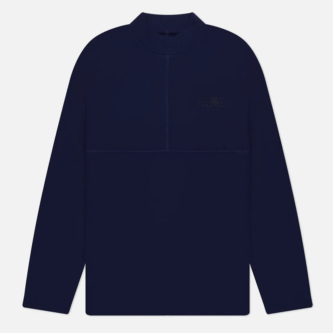 Maison Margiela MM6 Мужская толстовка Logo Print High Neck
