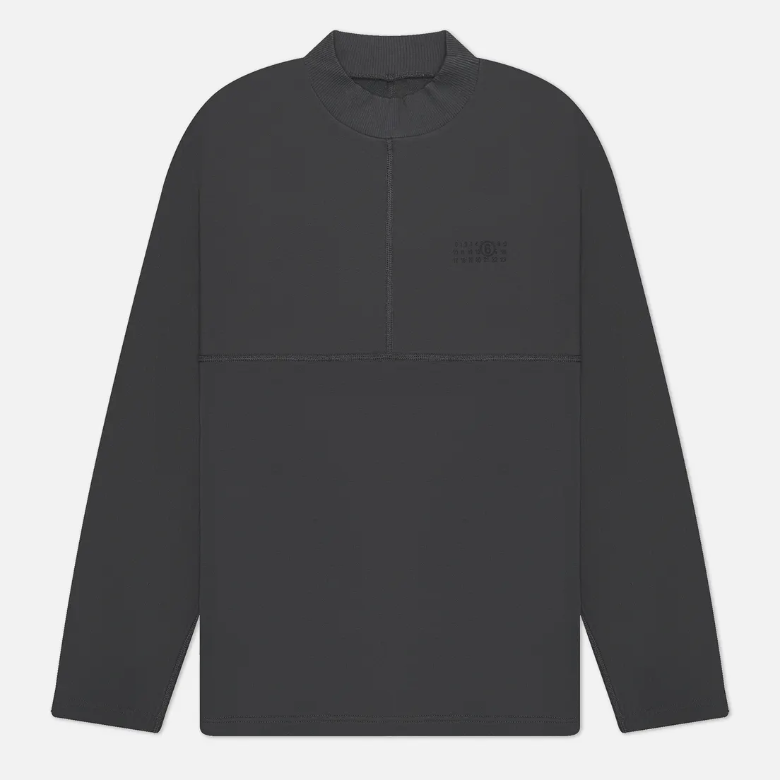Maison Margiela MM6 Мужская толстовка Logo Print High Neck