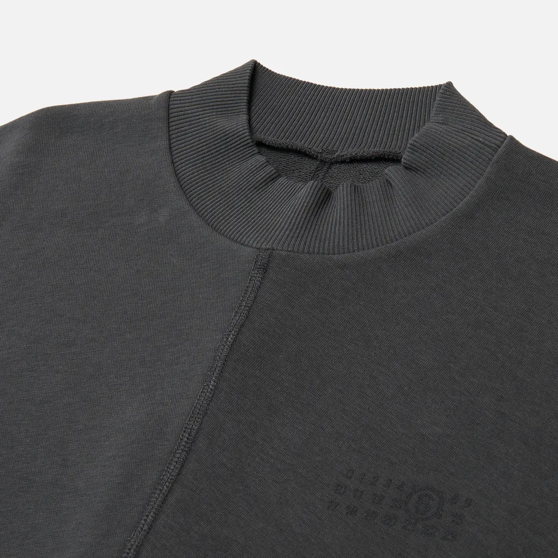 Maison Margiela MM6 Мужская толстовка Logo Print High Neck