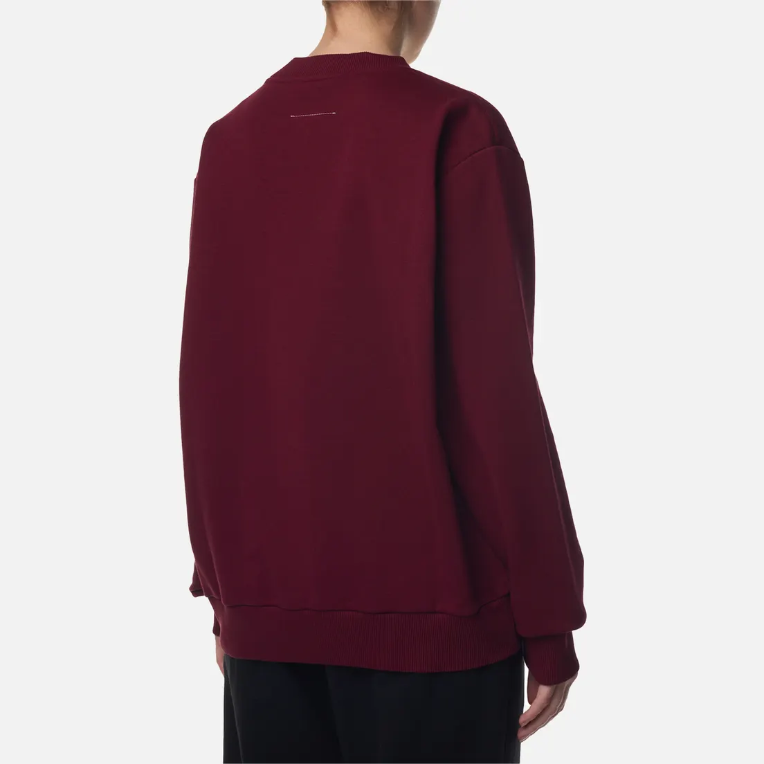 Maison Margiela MM6 Женская толстовка Numbers Logo Crew Neck