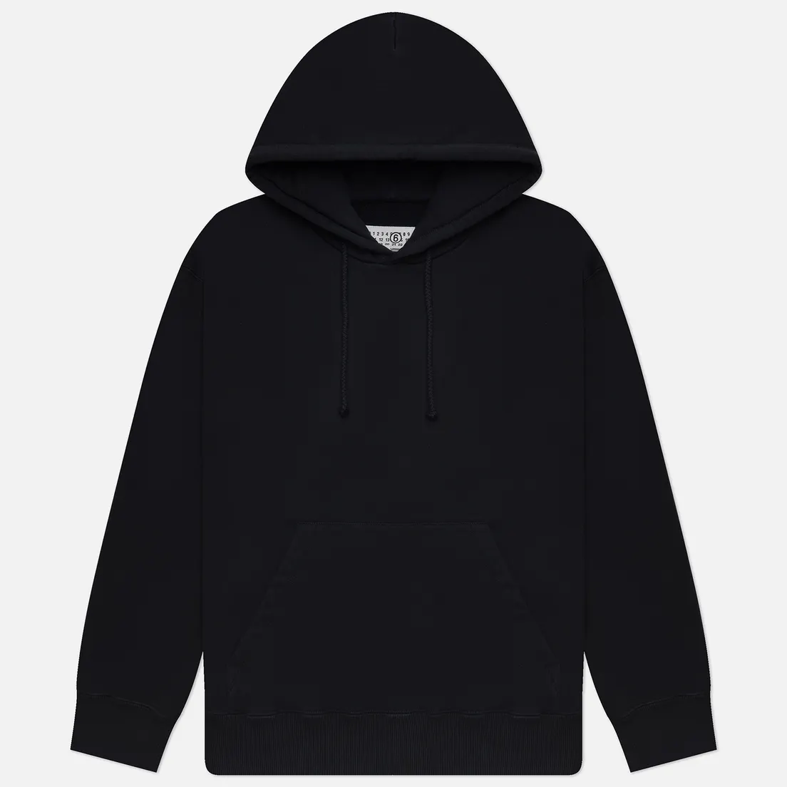 Maison Margiela MM6 Женская толстовка Numbers Logo Back Hoodie