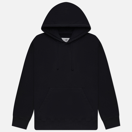 фото Женская толстовка maison margiela mm6 numbers logo back hoodie, цвет чёрный, размер xs