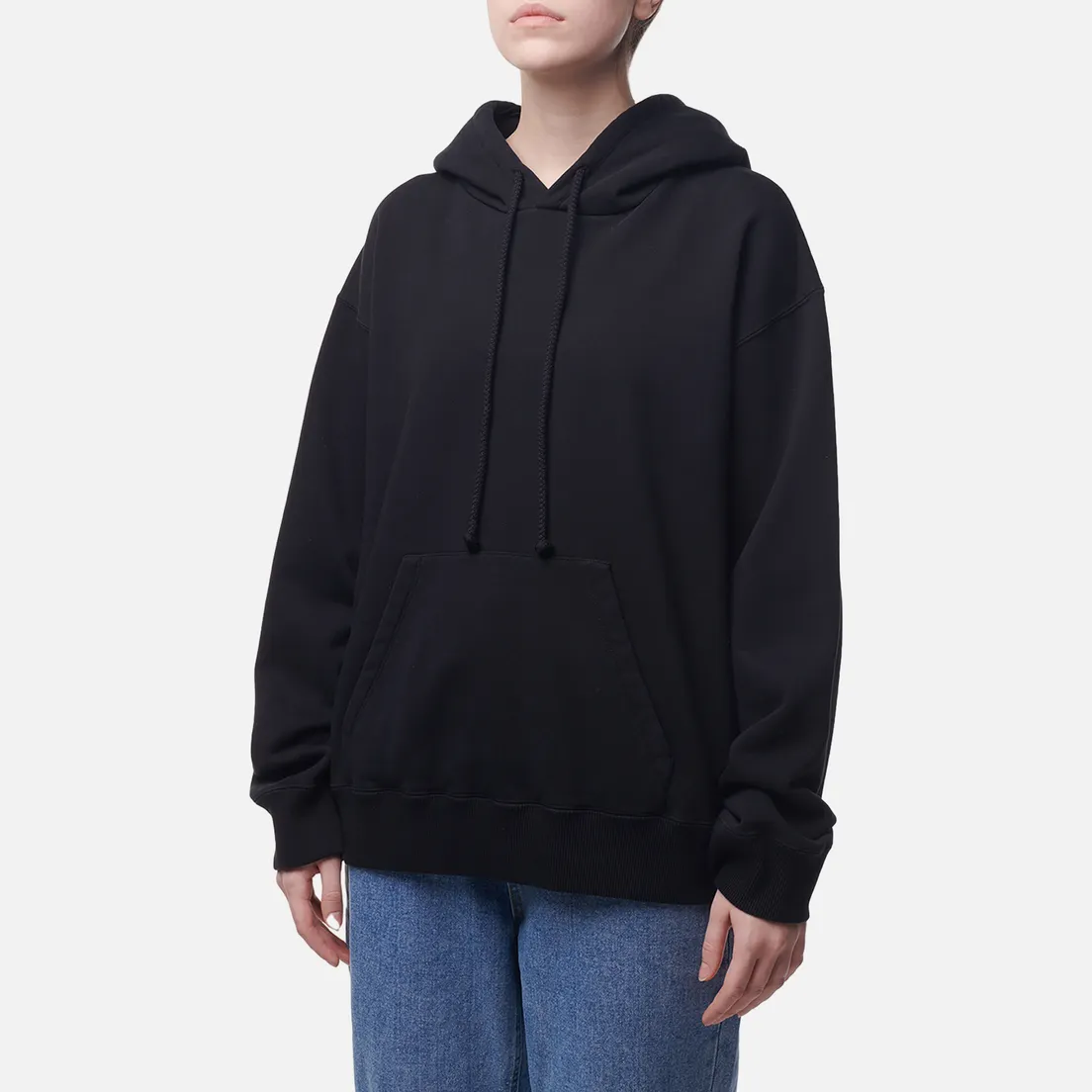 Maison Margiela MM6 Женская толстовка Numbers Logo Back Hoodie