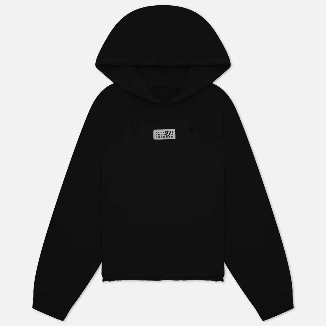 Maison Margiela MM6 Женская толстовка Front Logo Unbrushed Hoodie