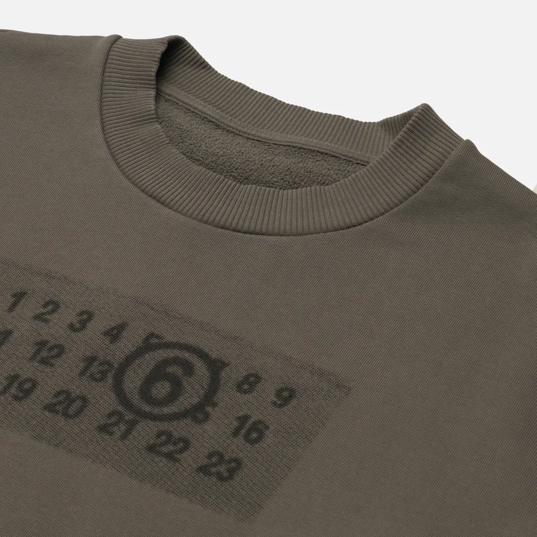 Maison Margiela MM6 Женская толстовка Blur Numbers Logo