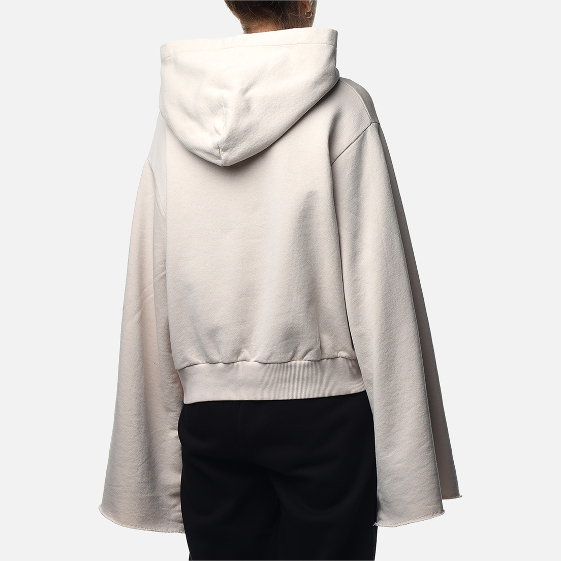 Maison Margiela MM6 Женская толстовка Wide Sleeves Dropped Shoulders Hoodie