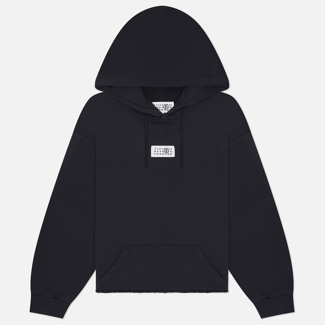 Maison Margiela MM6 Женская толстовка Birka Logo Numbers Hoodie