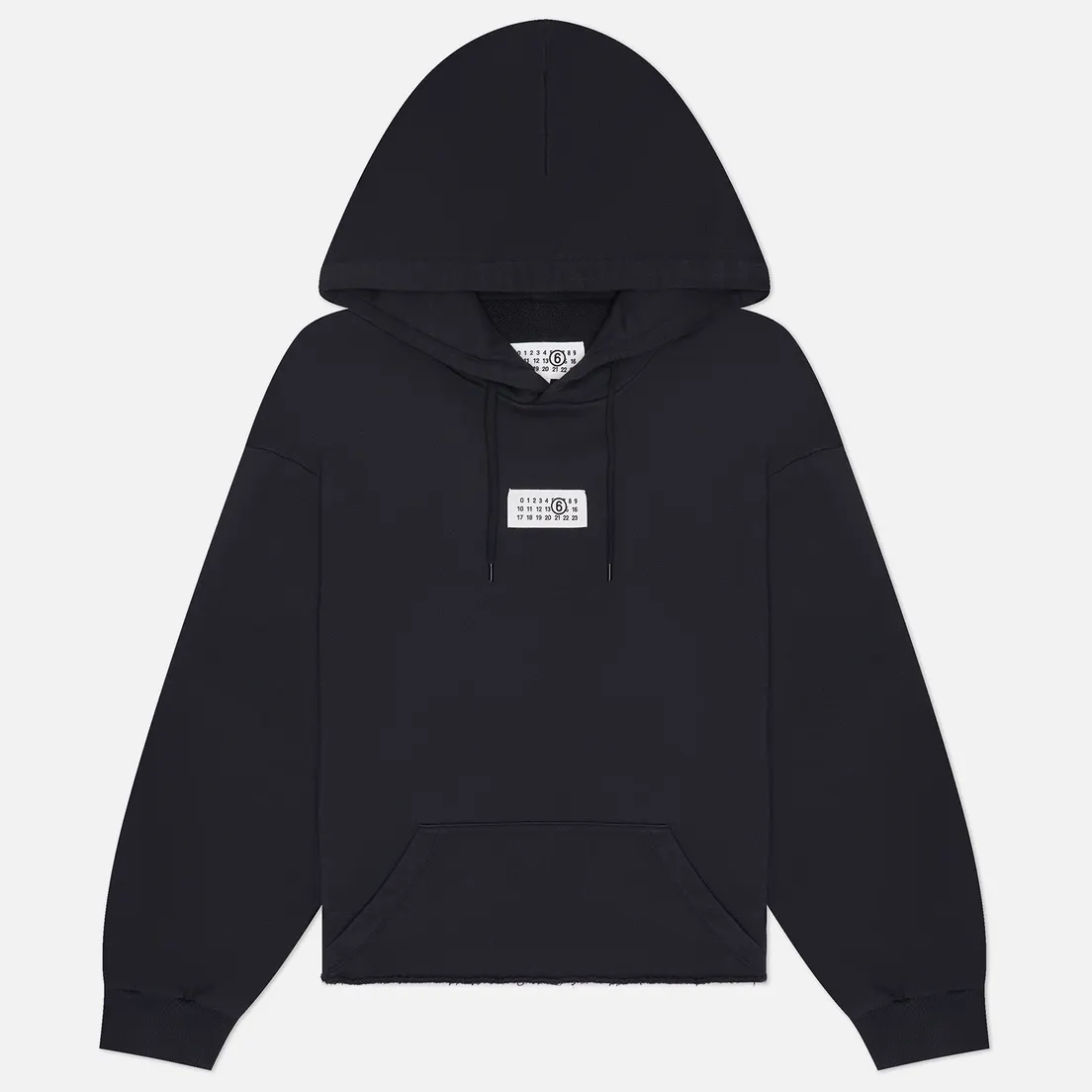 Maison Margiela MM6 Женская толстовка Birka Logo Numbers Hoodie