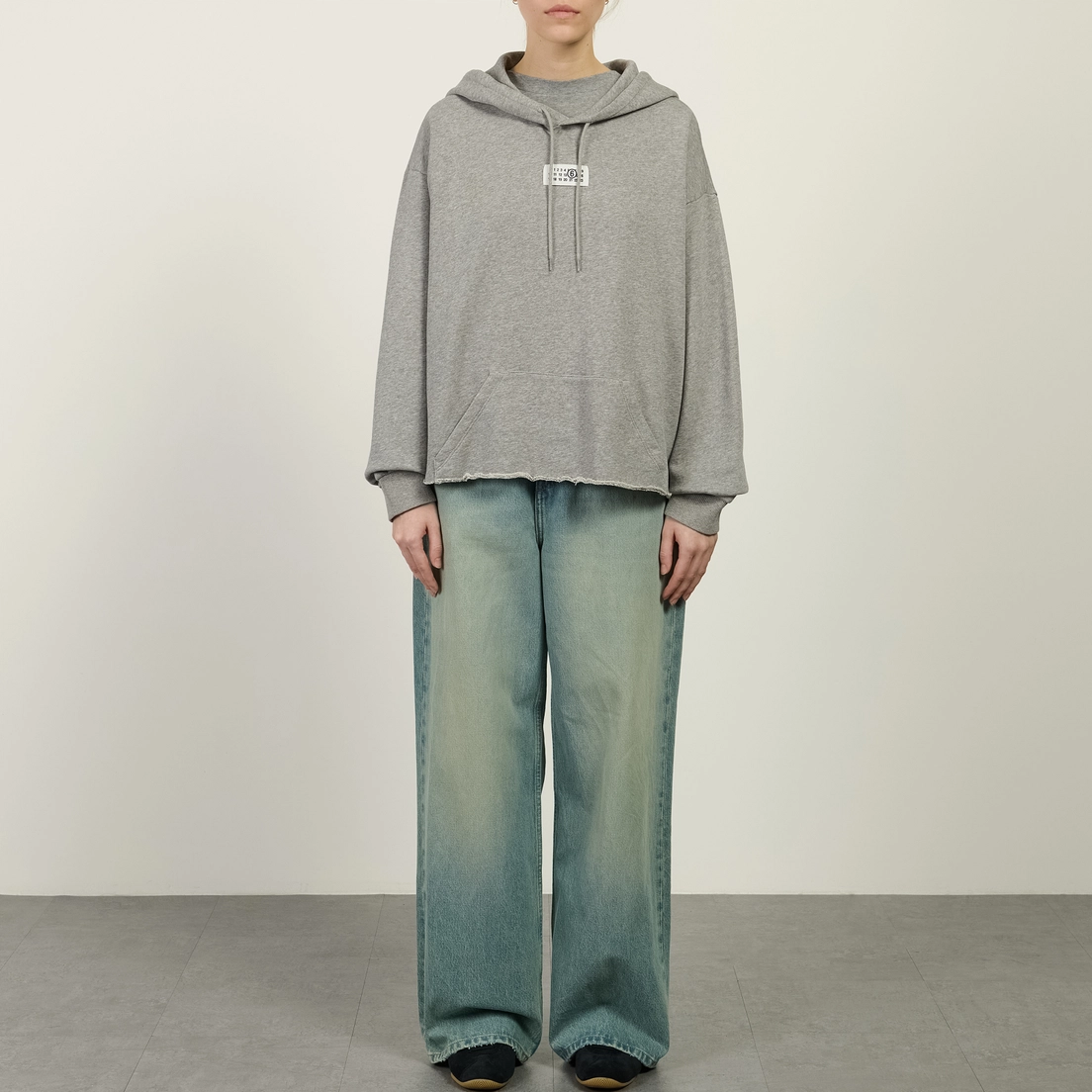 Женская толстовка Maison Margiela MM6 Unbrushed Cotton Hoodie