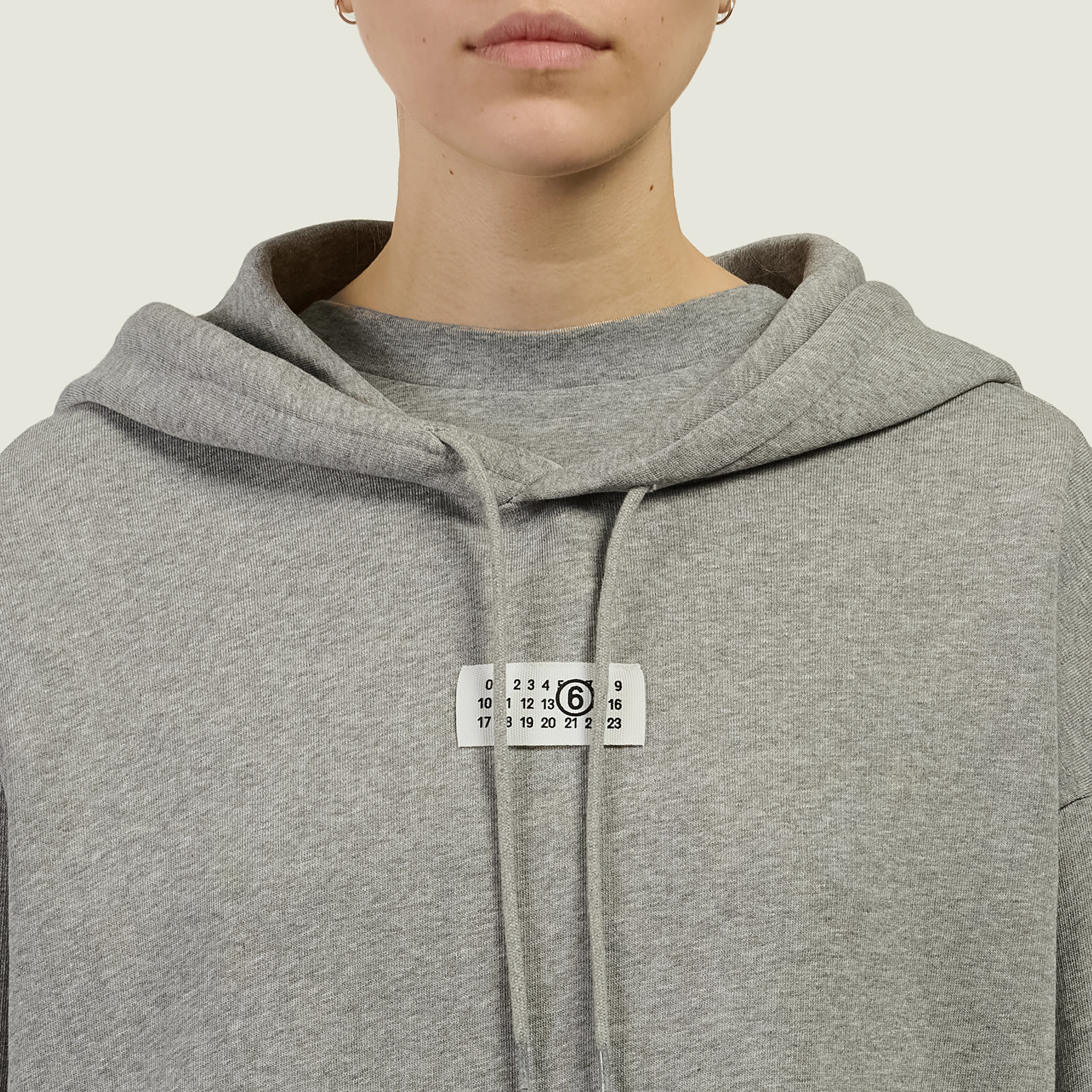 Женская толстовка Maison Margiela MM6 Unbrushed Cotton Hoodie