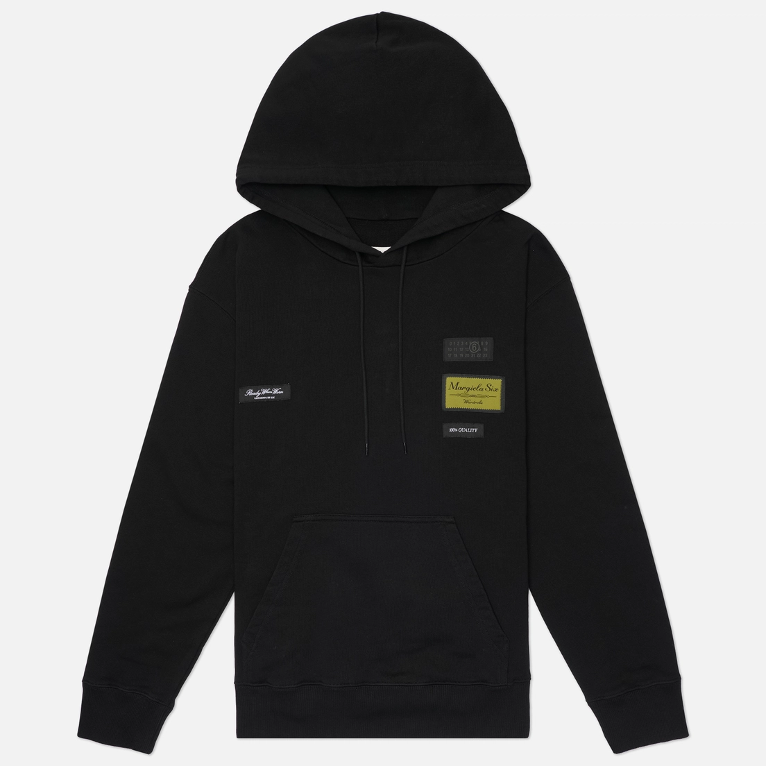 Maison Margiela MM6 Женская толстовка Label Patch Hoodie