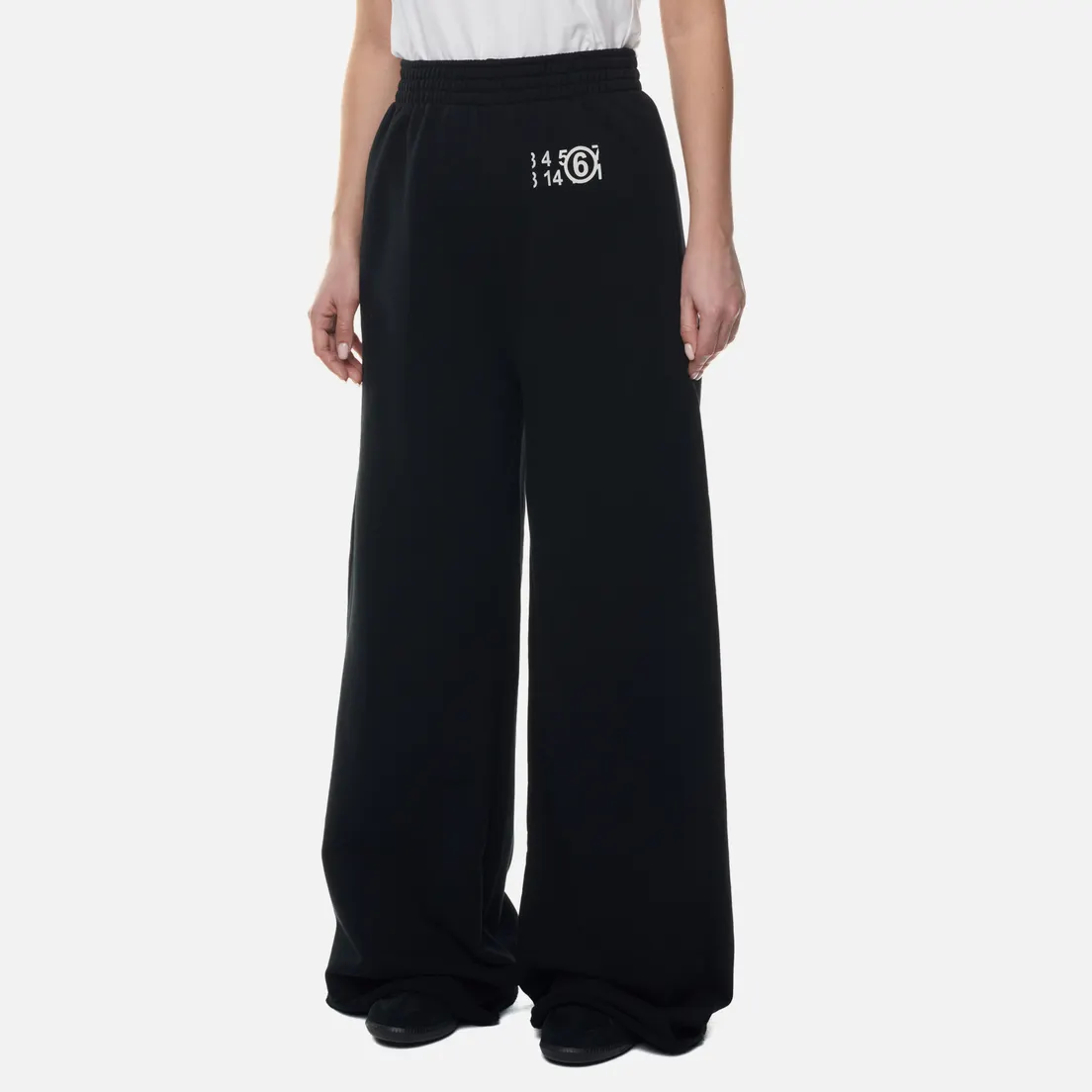 Maison Margiela MM6 Женские брюки Oversized Logo Track