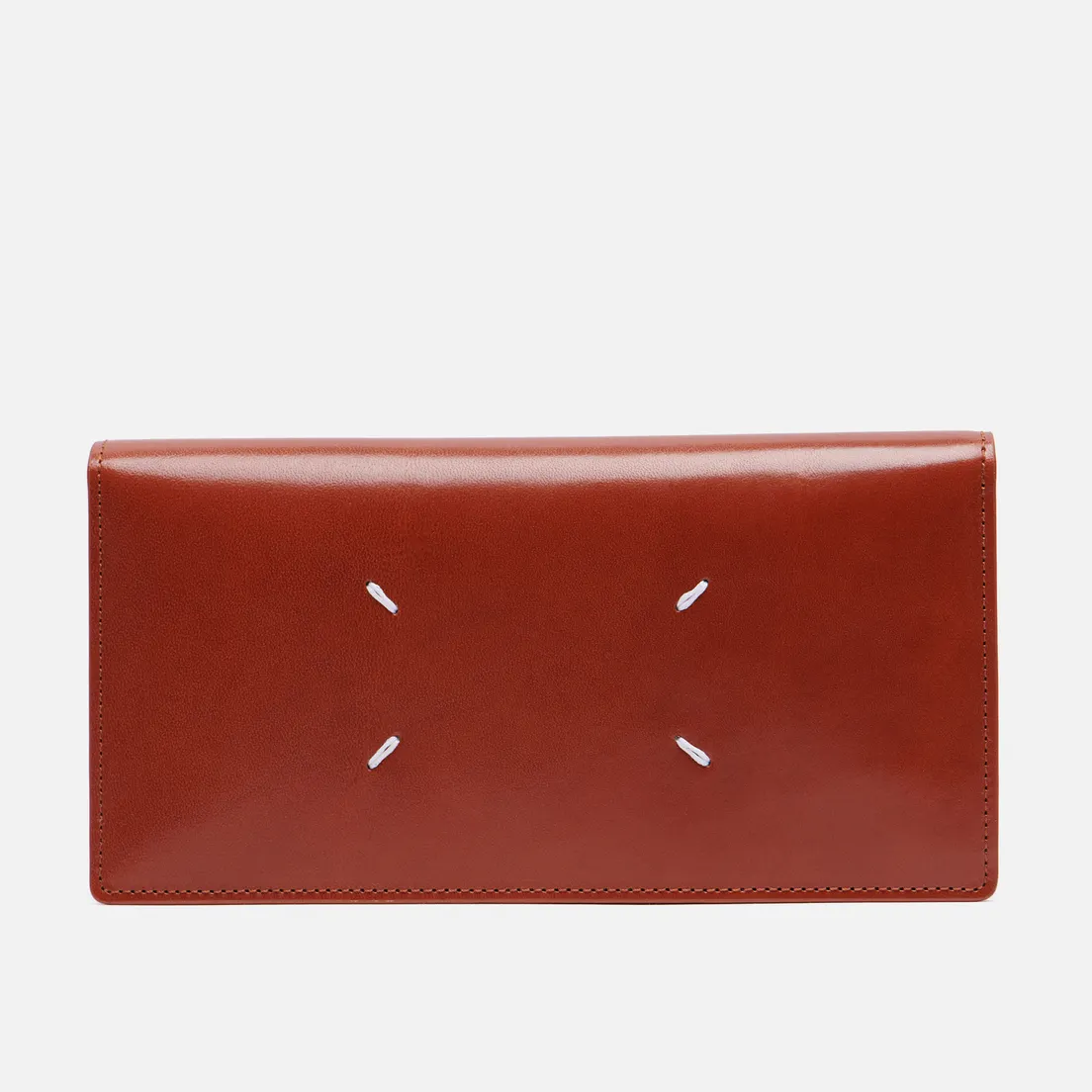 Maison Margiela Кошелек Four Stitch Travel Shiny Leather