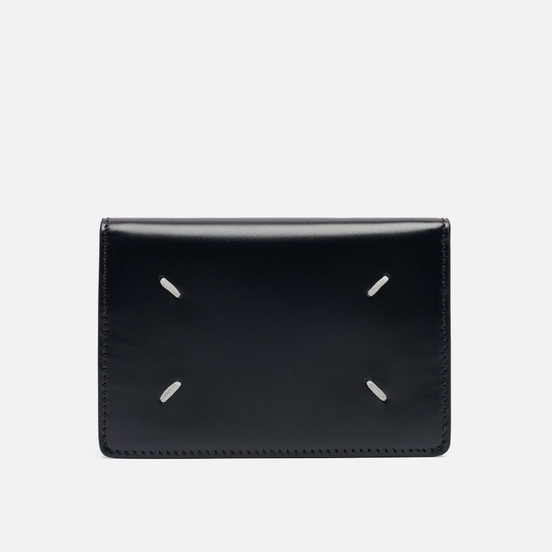 Кошелек Maison Margiela Four Stitch Plain Leather Black