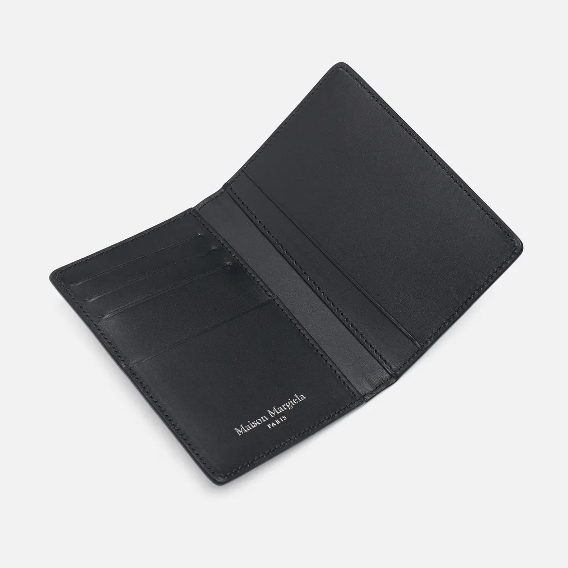 Maison Margiela Кошелек Four Stitch Plain Leather