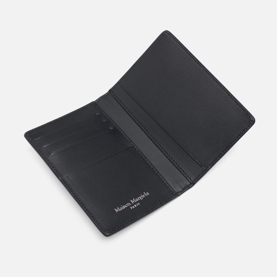 Кошелек Maison Margiela Four Stitch Plain Leather Black