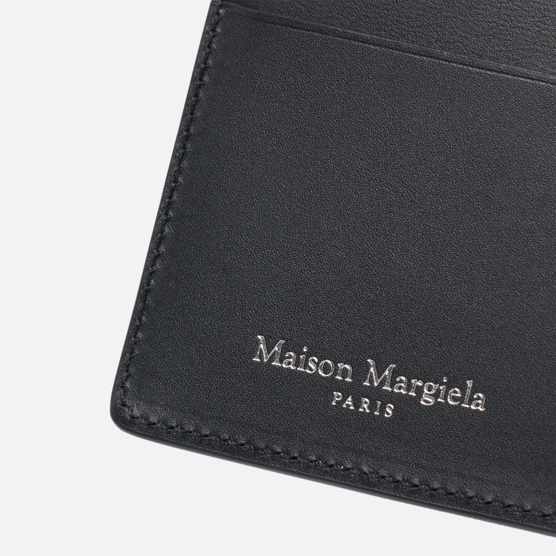 Maison Margiela Кошелек Four Stitch Plain Leather