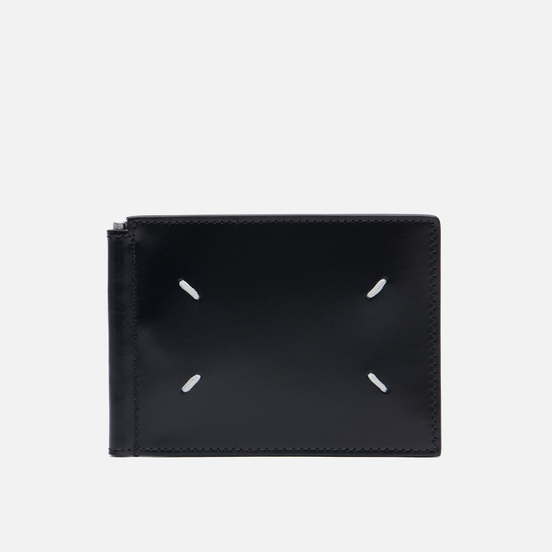 Кошелек Maison Margiela Four Stitch Money Clip Leather Black
