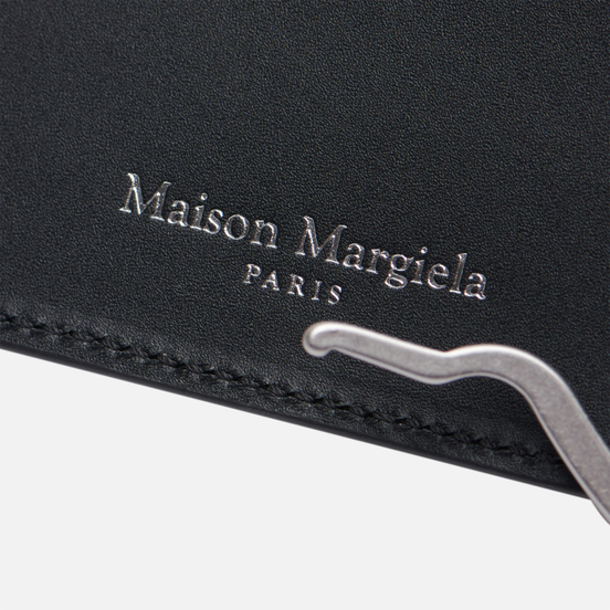Кошелек Maison Margiela Four Stitch Money Clip Leather Black
