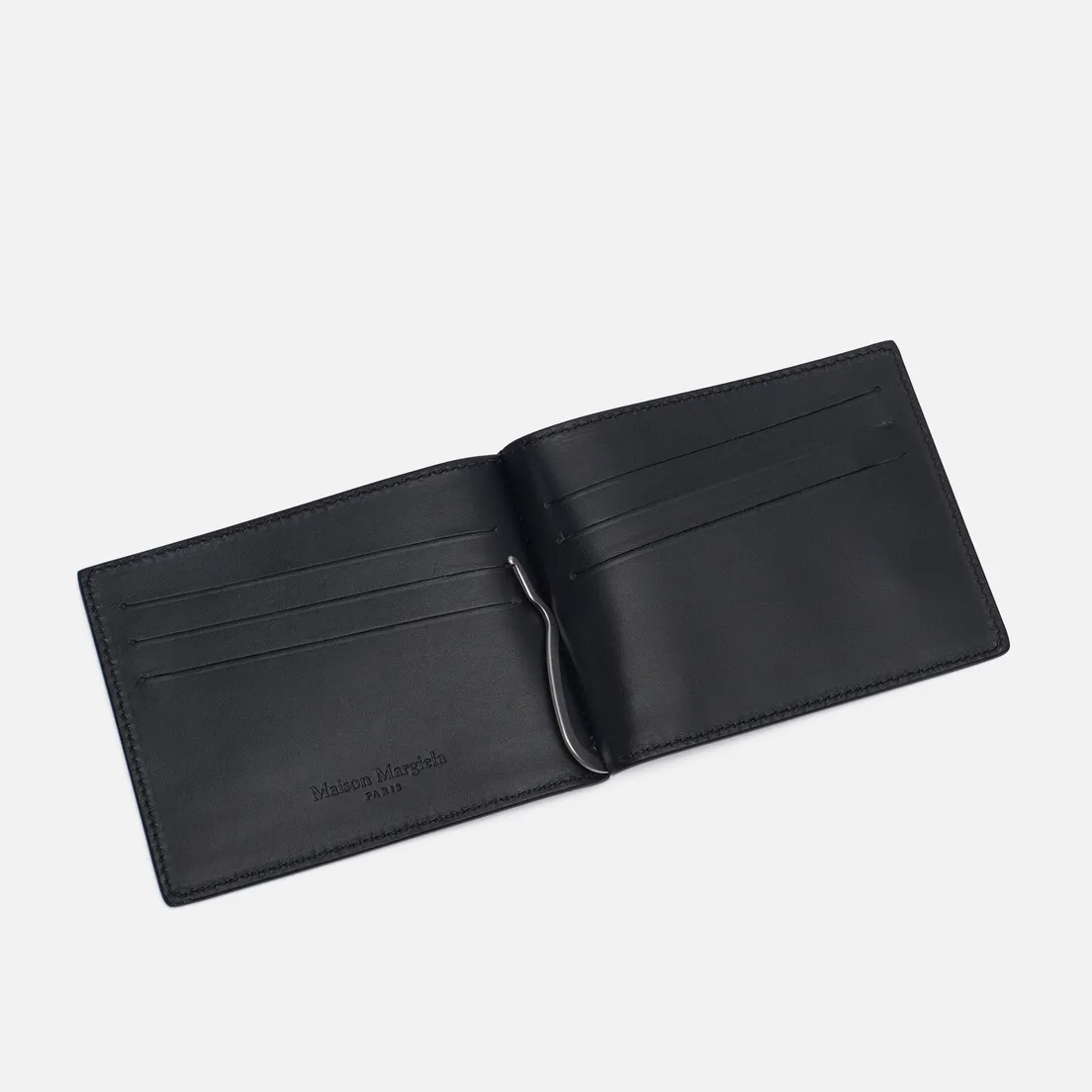 Maison Margiela Кошелек Contrast Stitch Grained Texture